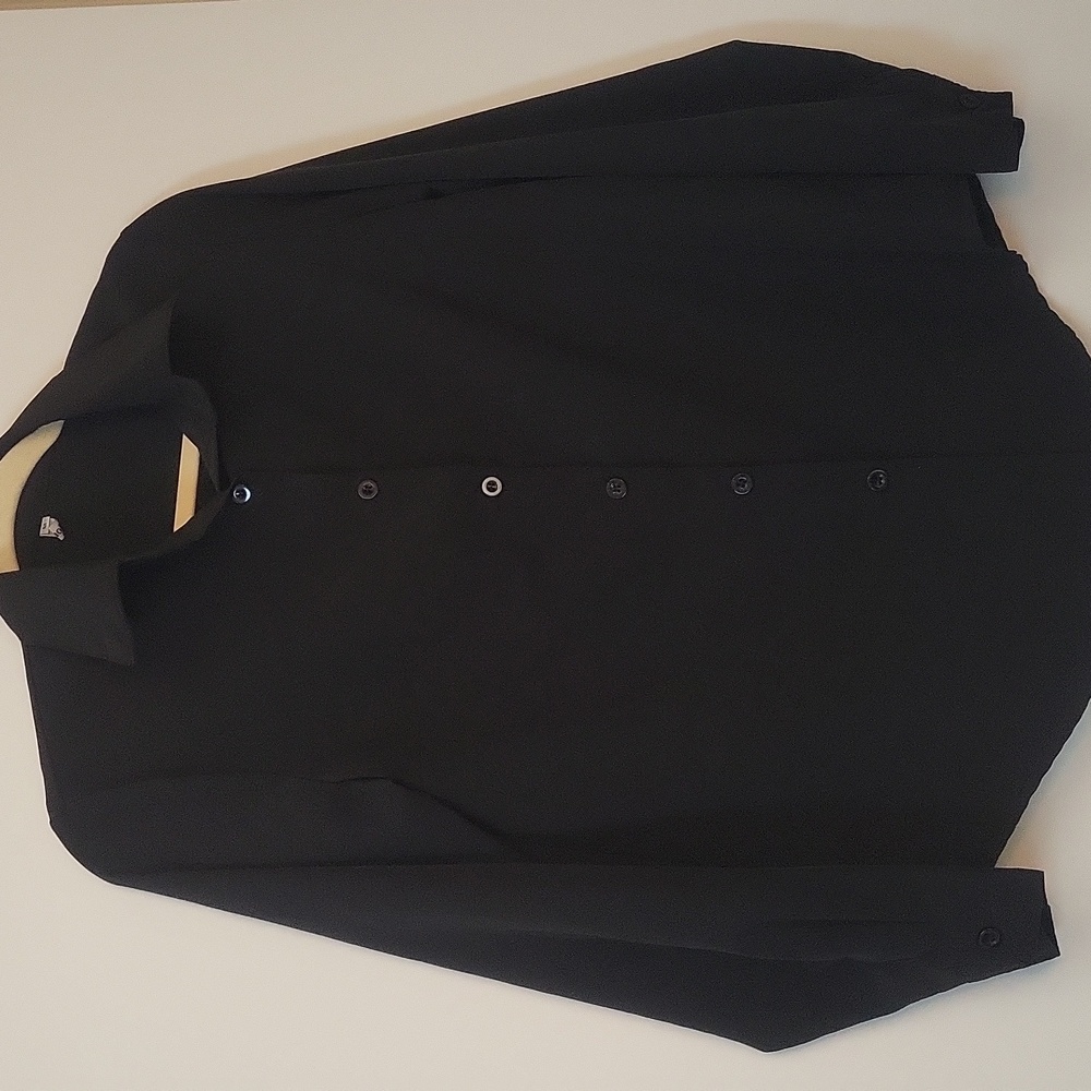 Gemolly Black Button Down